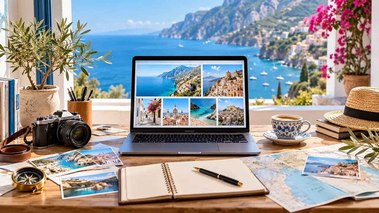 Editorial visual for how to sell ai images showing a modern stock-image, creative, or licensing workflow